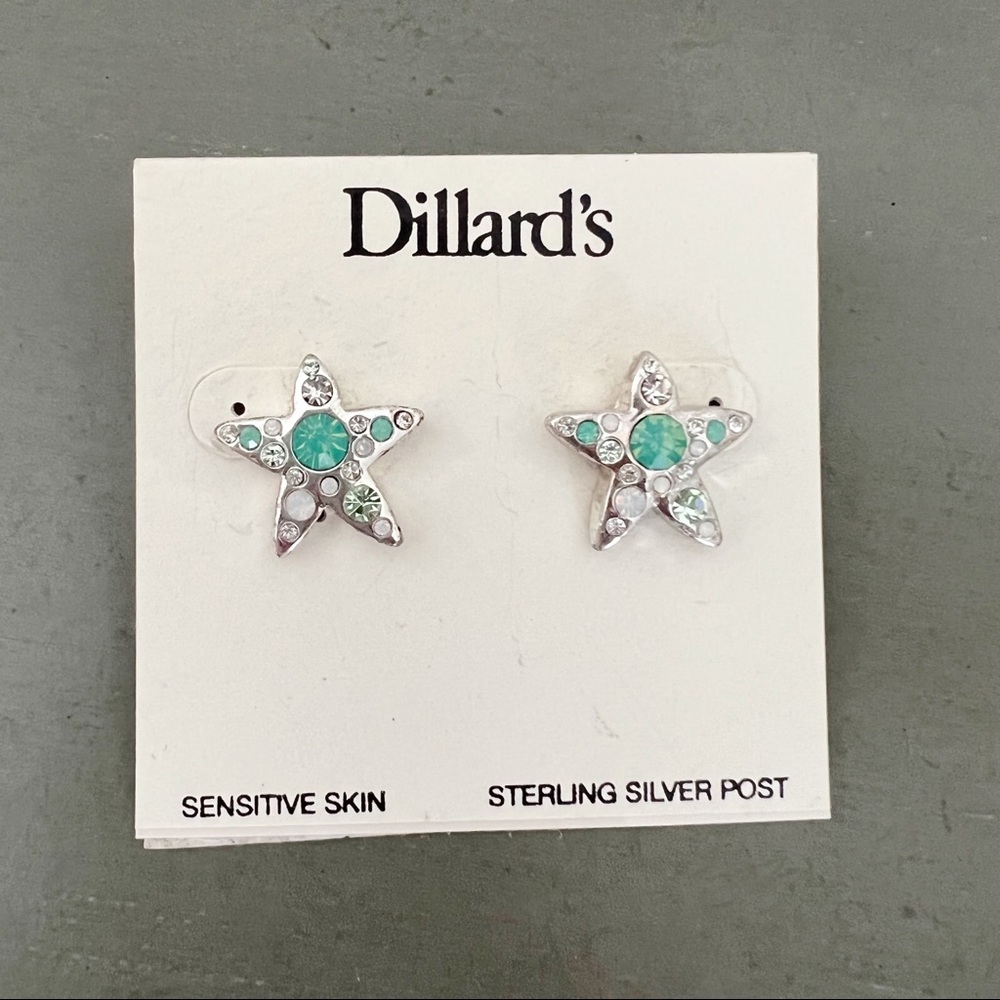 Starfish Stud Earrings from Dillards